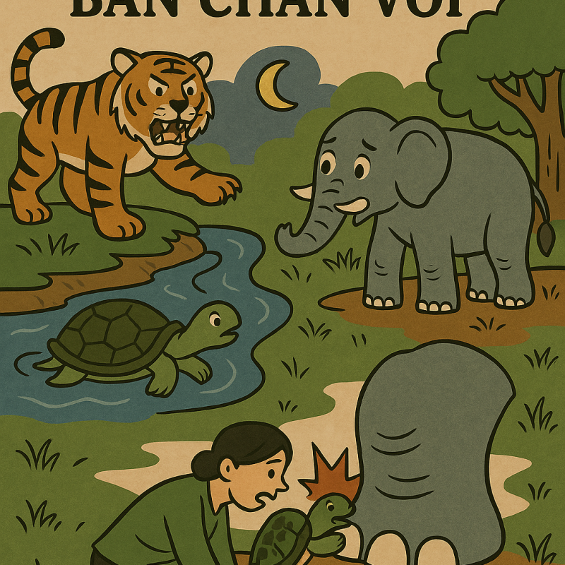 Sự tích bàn chân voi